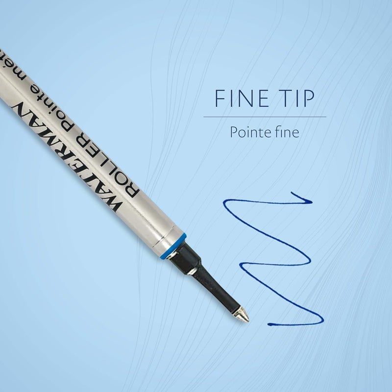 وترمان غيار قلم أزرق ووترمان فاين - Image 3